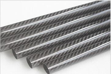 China Corrosion-Resistant Carbon Fiber Round Tube Poles 17mm 18mm 19mm 20mm 22mm 25mm for sale