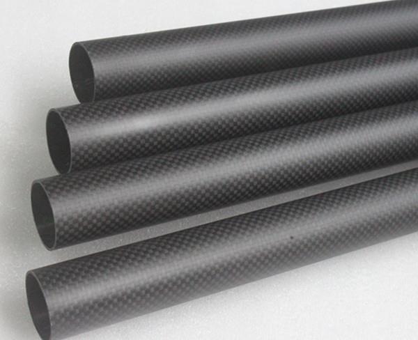 Quality High Tensile Strength Carbon Fiber Tube 21mm 22mm 23mm 24mm 25mm 30mm 35mm 38mm for sale