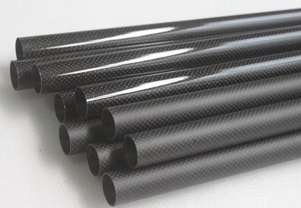 Quality High Tensile Strength Carbon Fiber Tube 21mm 22mm 23mm 24mm 25mm 30mm 35mm 38mm for sale