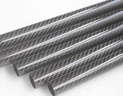China 3K Plain Matte Or Glossy Carbon Fiber Pipe 26mm 27mm 28mm 29mm 30mm 3 4 Inch  3 Inch for sale