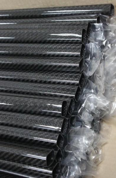 Quality 10mm Carbon Fiber Square Tube 20mm Hot Press Moulding for sale