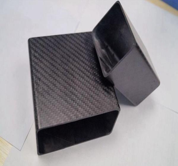 Quality 10mm Carbon Fiber Square Tube 20mm Hot Press Moulding for sale