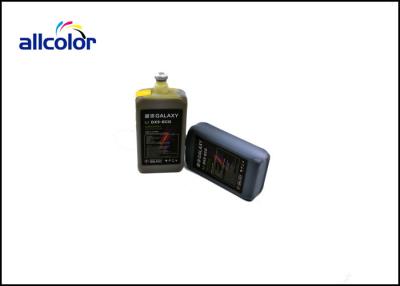 China Durabilidad al aire libre de la tinta solvente de Eco de la galaxia de 1 litro alta para las cabezas de impresora de Epson DX5 DX7 en venta