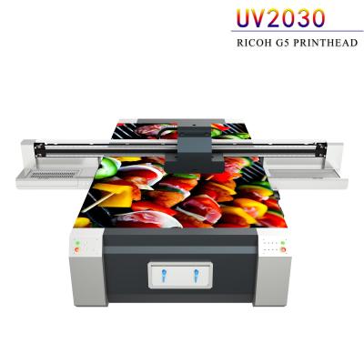 China Multi Color UV Flatbed Printing Machine , Digital Flatbed UV Printer for sale