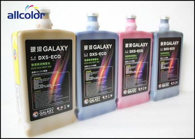 China Bright Colors Galaxy Eco Solvent Ink For Frontlit , Backlit , Vinyl , Polyester for sale
