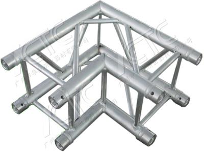 China Silver Trade Show Display Truss Durable Lightweight Aluminum Truss With Two Sides Corner for sale