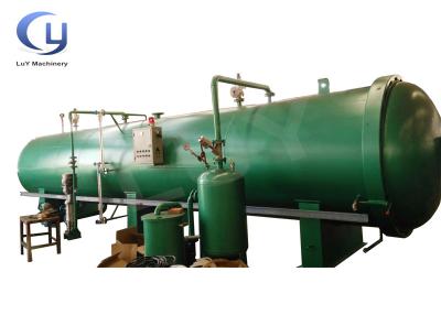 China Semi Automatic Wood Heat Treatment Equipment Wooden Pole Treatment Plant for sale
