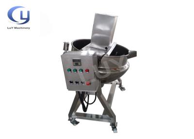 China Cooking Tilting Industrial Steam Jacketed Kettle , Stainless Steel Steam Kettle for sale