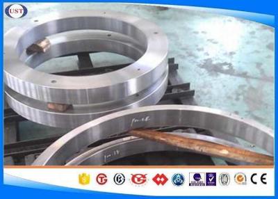China H 13 Steel Hot Forged Rings / Forged Metal Rings With Polished Surface for sale