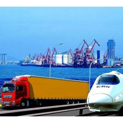 China mejor precio Internacional de ferrocarril terrestre intermodal puerta a puerta envío desde China transporte en venta