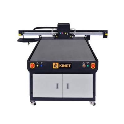 China Kingt 1016 Small Competitive Kingt 1016 Advertising Flat Bed LED Printer For Sticker Advertising Sign Board UV Printing Machine Price for sale