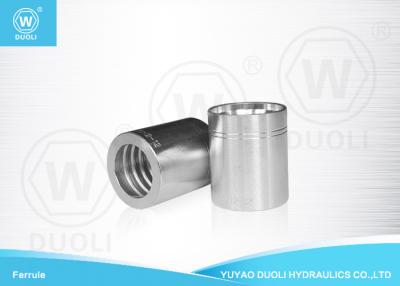 China 00210 Hydraulic Hose Ferrule For SAE100 R2AT / EN 853 2SN , Quick Connect Hydraulic Fittings for sale