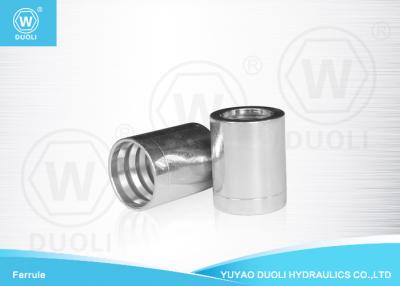 China 00110 Hydraulic Carbon Steel Female Ferrule For SAE100 1AT / EN 853 1SN Hose for sale