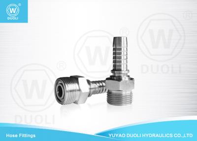 China SAE J1453 ORFS Male Hydraulic Hose End Fittings Connectors With O Ring Seal for sale