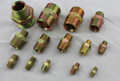 China Hydraulic Male BSPT Pipe Fittings , Hydraulic Industrial Hose Couplings OEM / ODM for sale