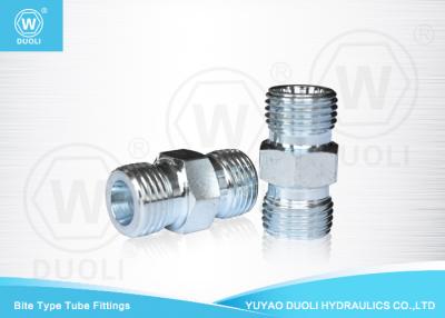 China Eaton 1D 24 Degree Metric Compression Tube Fittings Connector Bite Type S Series for sale