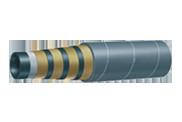 中国 黒いSAE 100r12の高圧油圧ホースは螺線形の補強をワイヤーで縛る 販売のため