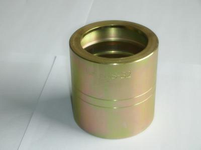 中国 黄色い鋼鉄MultispiralのホースR9-R9Rのための亜鉛によってめっきされる油圧ホースのフェルールの付属品 販売のため