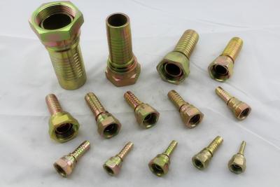 China 37° Cone Seat SAE J514 JIC Female Hose End Hydraulic Fittings And Adapters for sale