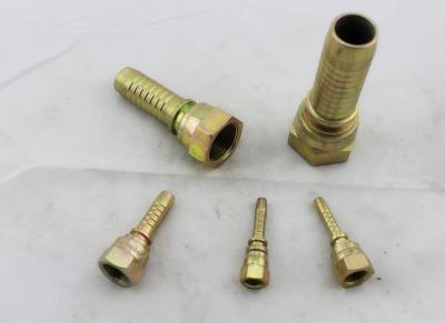 China Metric BSP JIC NPT Thread Hydraulic Hose Fittings , Straight High Pressure Pipe Fittings for sale