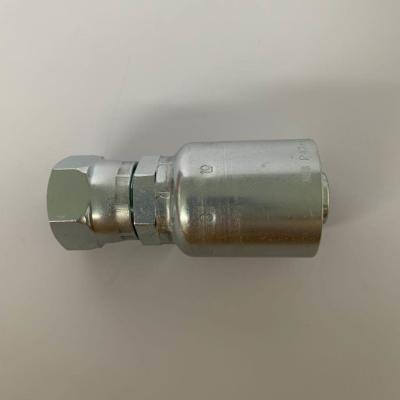 China High Precision One Piece Fitting / Carbon Steel Hydraulic Hose Connector for sale