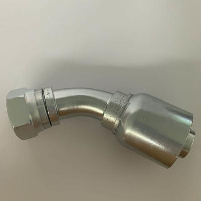 China CNC Machining One Piece Hydraulic Hose Pipe Fittings Lightweight Small Size for sale