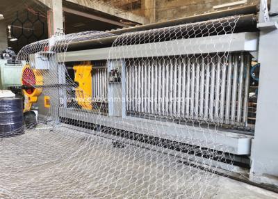 China PVC Coated Adjust Length Gabion Mesh Machine With 165-226m/H Production Speed for sale