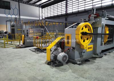 China CE PLC Gabion Box Making Machine For Galvanised Steel Wire for sale