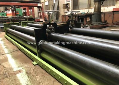 China PVC prensado automático de la máquina de la malla de alambre de tres torsiones cubierto para el diámetro 1.6m m - 3.2m m de la malla en venta