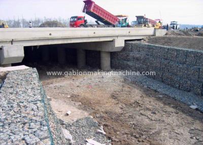 China Cestas galvanizadas de la caja de Gabion/de la pared de Gabion para fortalecer la estructura del suelo en venta