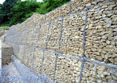 China Rust Proof Gabion Box Hot Dip Galvanized Low Carbon Steel Wire Gabion Mesh Cage for sale