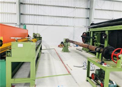 중국 Reno 매트리스 기계를 위한 자동적인 돌망태 생산 라인 최대 폭 4.5M 판매용