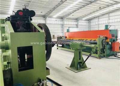 China A máquina de aço torcida da rede de arame, PVC revestiu Gabion que faz a máquina para a proteção de solo à venda