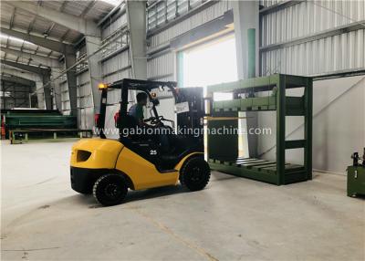 China colchão automático de Gabion da máquina da máquina de borda da borda de 2mm-4mm/caixa de Gabion à venda