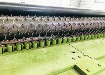 China Velocidad de cercado hexagonal de la máquina 165m/Hr de la fabricación neta para el alambre del diámetro de 2.7m m en venta