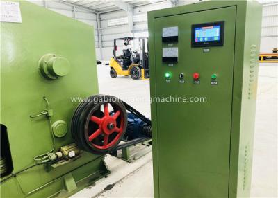 Chine Double machine LNWL43-100-2 de boîte de Gabion de torsion avec le système de lubrification automatique à vendre
