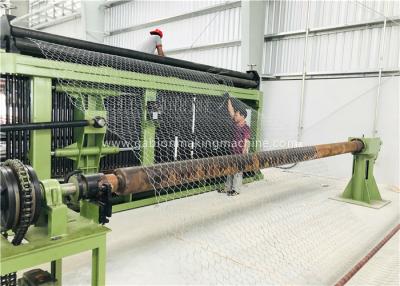 China Horizontal Type Gabion Box Machine Three Twist Smooth Running For Chicken Cages for sale