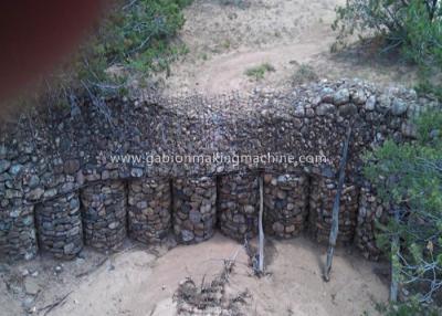 Cina La rete metallica esagonale immersa calda/PVC ha ricoperto i canestri del gabbione del cavo per rinforza il tessuto in vendita