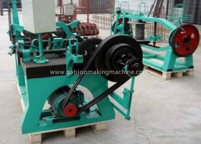 China Agriculture Automatic Barbed Wire Manufacturing Machine With Electro Galvanized Wire for sale