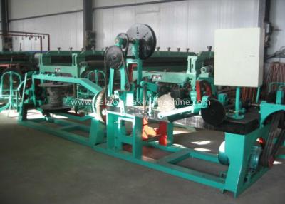China Fully Automatic Barbed Wire Machine Reverse Twisted Galvanized Wire For Highway for sale