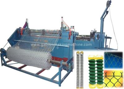 China High Speed Fencing Net Making Machine 25 - 80mm Mesh Size Easy Operating for sale