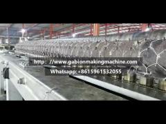 Five twist gabion mesh machine