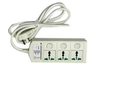 China Customized 3 Outlet Flat Surge Protector Lightning Proof Residential for sale
