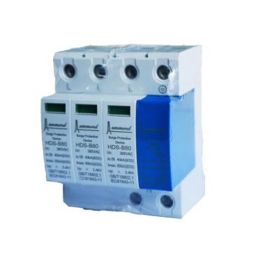 China Customized 380V AC Surge Protection Device White With Visual Warning Indicator for sale