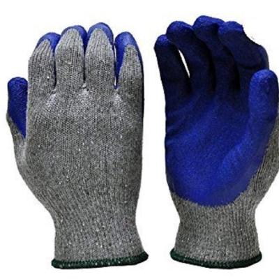 China Crinkle Palm Latex Coated Work Gloves , Insulated Winter Work Gloves for sale