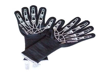 China Customized Heat Resistant BBQ Gloves , Insulated Silicone Cooking Gloves for sale