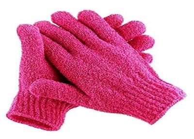 China Soft Health Baby Exfoliating Bath Gloves Reduce Cellulite Long Life Span for sale