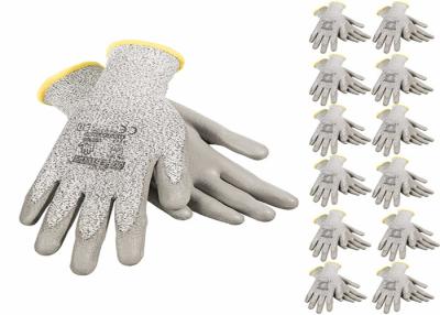 China Hand Safety Polyurethane Work Gloves Abrasion Resistant Sample Free for sale