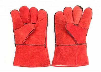 China High Temperature Welding Work Gloves Fully Welted Seams Long Life Span for sale