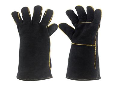 China Convenient Safety Welding Work Gloves Thermal Protection For Hot Work for sale